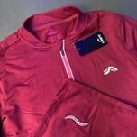 نیم‌زیپ ترمال کریویت funktionshirt Crivit زرشکی