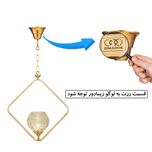 چراغ آویز زیمادور مدل دیاموند کد ZD-04