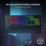 کیبورد مخصوص بازی ریزر مدل Blackwidow v3 Green swithes