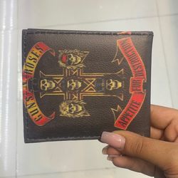 کیف پول چاپی مدل صلیب اسکلتی