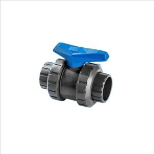 شیر توپی UPVC مهره ماسوره ای چسبی ویسپار سایز