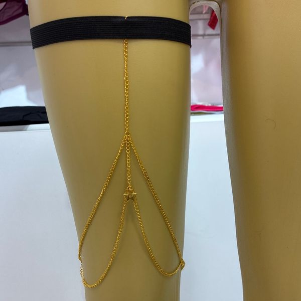 زنجیر دور ران پا طرح ستاره