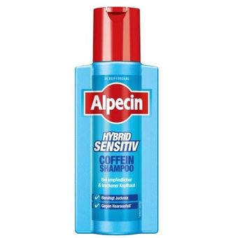 شامپو ضد ریزش و آبرسان آلپسین Alpecin مدل Hybrid Coffein حجم 250 میل