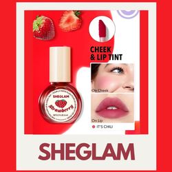 تینت لب و گونه مات و طبیعی توت فرنگی شیگلم ( Sheglam For The Flush Lip & Cheek Strawberry )