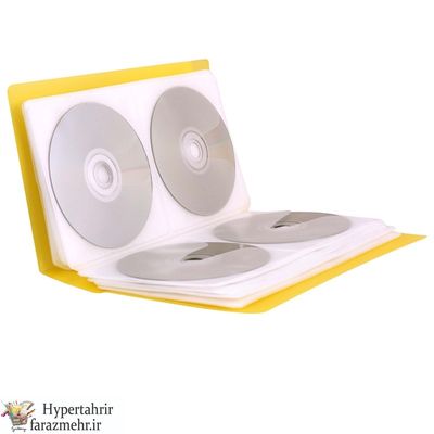 آلبوم سی دی پاپکو (Papco) 72 تایی کد CD-72 رنگبندی ( صورتی -سفید- قرمز- سبز -آبی- بنفش -زرد)