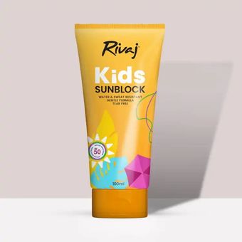 کرم ضد آفتاب کودک ریواج Rivaj حجم 100 میل