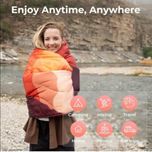 پتو چند منظوره کینگ کمپ مدل PUFFY BLANKET KS2413