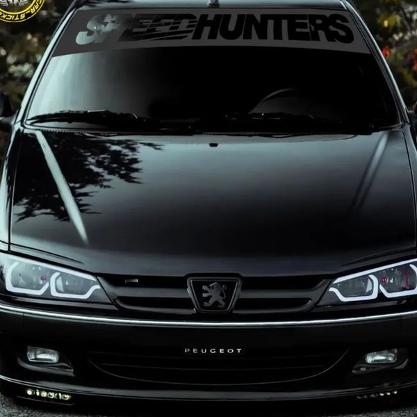 برچسب خودرو ونگارد طرح Speed hunter کد 03