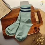 جوراب ساقدار کش انگلیسی یونیسکس طرح دو خط برند دومینو