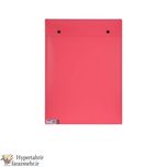 پاکت دکمه دار عمودی پاپکو (Papco) مدل ارکید کدA3-124 سایز  A3 رنگبندی (بی رنگ- دودی -قرمز- زرد- آبی - بنفش- صورتی )
