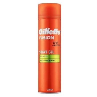 ژل اصلاح صورت ژیلت Gillette مدل ultra sensitive حجم 200 میل