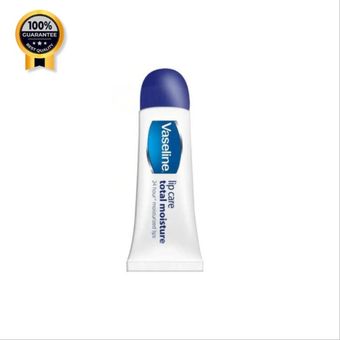 بالم لب تیوپی وازلین Vaseline اورجینال مدل Lip Care سری Total Moisture حجم 10 گرم