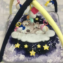 تشک بازی مخمل -خرس خوابیده