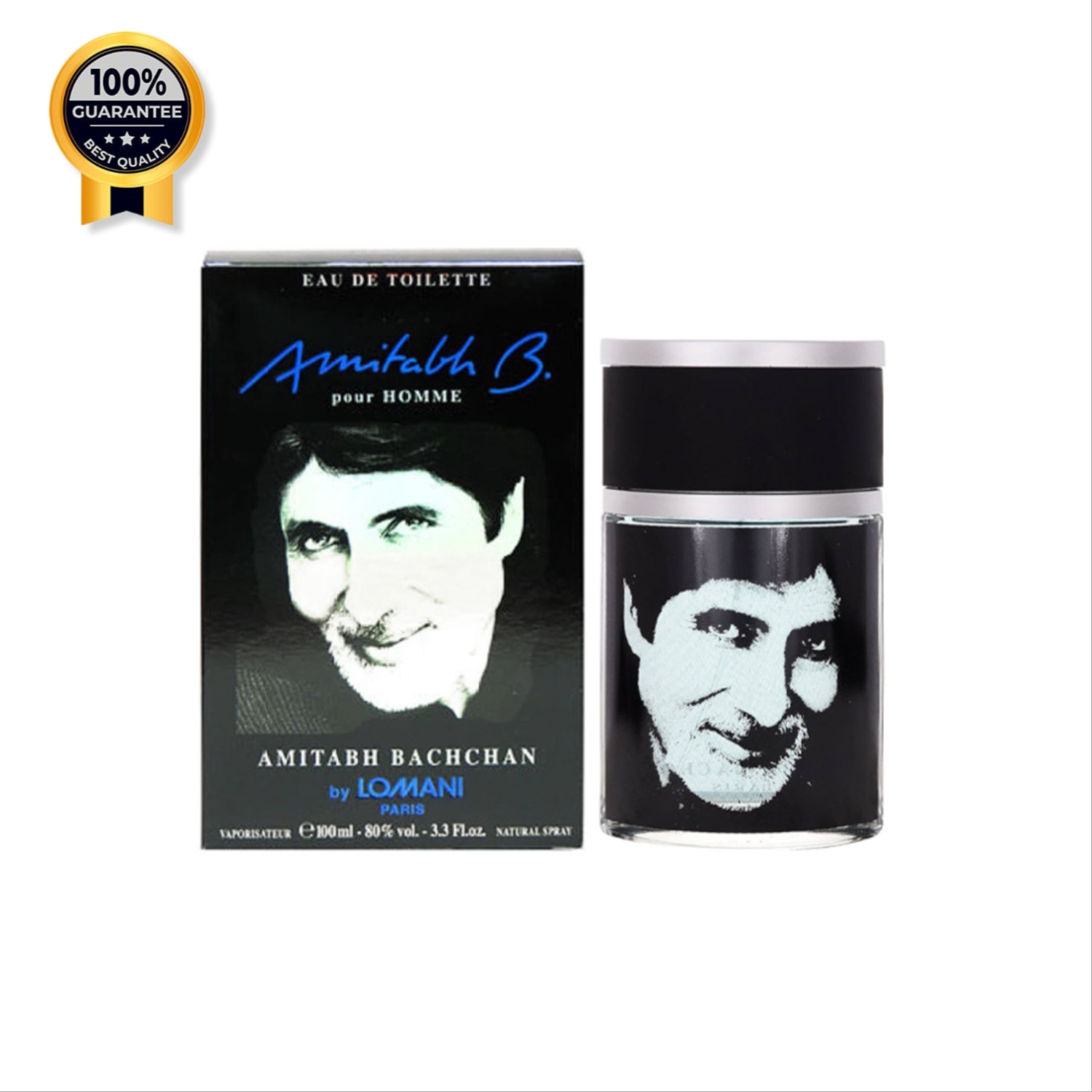 ادکلن آمیتاباچان پور هوم لومانی Lomani اورجینال Amitabh bachan حجم 100 میل