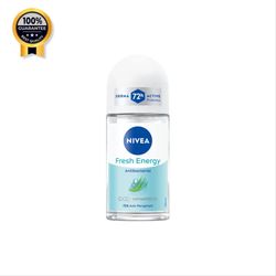 مام رول ضد تعریق زنانه نیوآ Nivea اورجینال سری اینفینی فرش مدل Fresh energy درما 72 ساعته