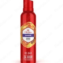 اسپری دئودرانت مردانه اولد اسپایس Old spice Amber حجم 140 میل