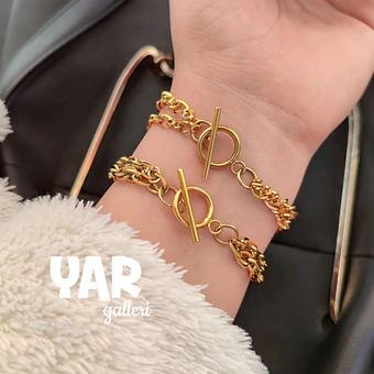 دستبند دولاین قفل تی 1100