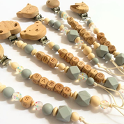 آویز و بند پستونک چوبی