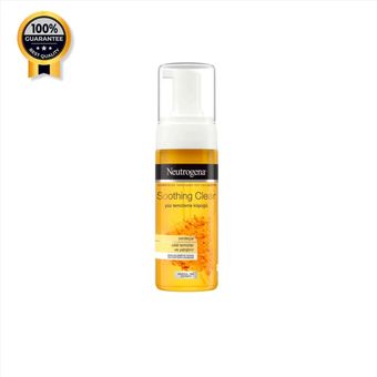 فوم شستشوی صورت زردچوبه نوتروژینا neutrogena اورجینال مناسب پوست چرب حجم 150 میل