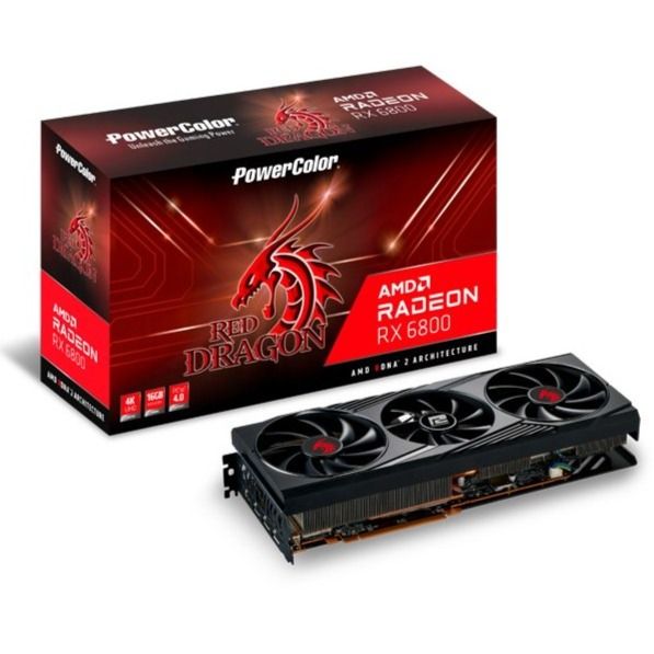کارت گرافیک رد دراگون مدل PowerColor Red Dragon AMD Radeon RX 6800 16GB GDDR6