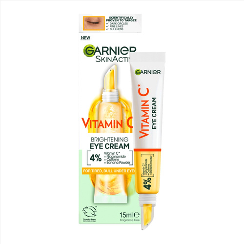 کرم دور چشم روشن کننده ویتامین سی گارنیه Vitamin C Brightening Eye Cream