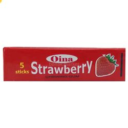 آدامس توت فرنگی ایرانی اوینا _مجموعه 20عددی