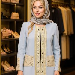 ست مانتو شلوار الما