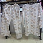 ست لباس خواب نخی دو تیکه کد1