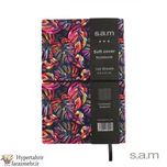 دفتر یادداشت سام ( Sam ) دنزو سایز نیم وزیری 144 برگ 21*16 طرح (پارچه ای-چرمی-پاستلی)