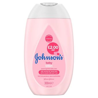 لوسیون بدن کودک جانسون مدل baby lotion حجم 300 میل