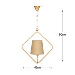 چراغ آویز زیمادور مدل دیاموند کد ZD-13