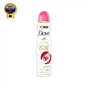 اسپری ضد تعریق 72 ساعته زنانه داو Dove اورجینال رایحه انار و لیمو مدل Advance Care