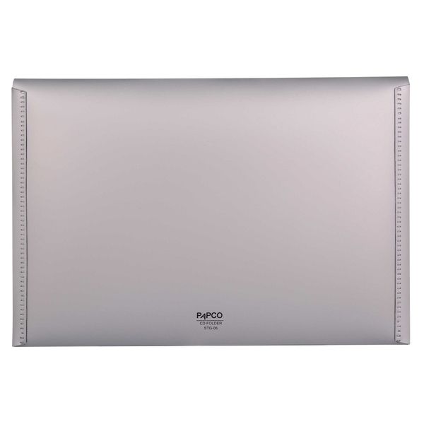 کیف سمیناری پاپکو( PAPCO )  STG-06 با جای CD رنگبندی (نقره ای - آبی - بنفش )