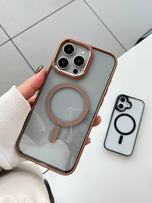قاب گوشی آیفون مگسیف دور لنز متال🔘