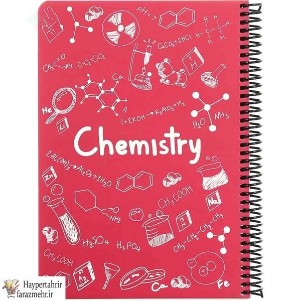 دفتر  دات نوت (DOT NOTE)  فرمولی 100 برگ جلد سخت در طرح های ( ریاضی-شیمی -زیست- فزیک-فارسی-عربی)