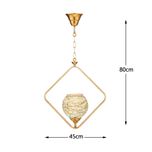 چراغ آویز زیمادور مدل دیاموند کد ZD-05