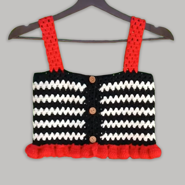 کراپ تاپ مدل چیلا