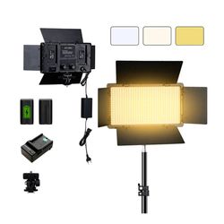 پرژکتور LED 800 با 2 عدد باتری و پایه