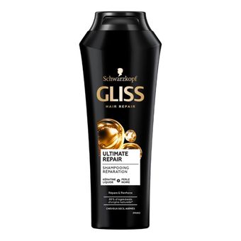 شامپو گلیس Gliss ترمیم کننده مدل Ultimate Repair حجم 250میل