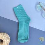 جوراب نیم ساق زنانه کبریتی پهن برند وارداتی