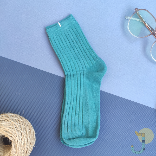 جوراب نیم ساق زنانه کبریتی پهن برند وارداتی