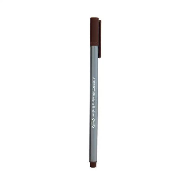 روان نویس نوک نمدی  استدلر (STAEDTLER) مدل تریپلاس   Triplus Fineliner کد 334 رنگبندی ( 48 رنگ )