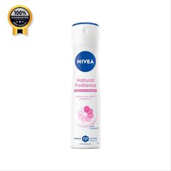 اسپری زنانه ویتامین سی نیوآ Nivea اورجینال Natural radiance حجم 150 میل