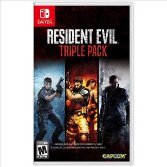 خرید بازی Resident Evil Triple Pack برای نینتندو سوییچ
