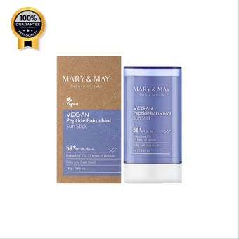 ضدآفتاب استیکی مری اند مای Mary&May اورجینال مدل Peptide Bakuchiol حجم 18 گرم