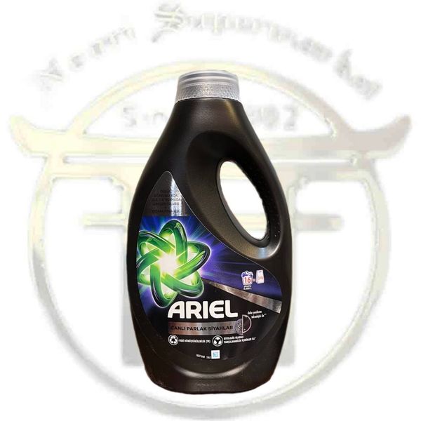 مایع لباسشویی آریل Ariel مخصوص لباسهای مشکی مدل Canli Parlak Siyahlar حجم 1/595 لیتر