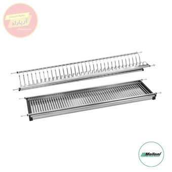 آبچکان استیل دو طبقه ملونی