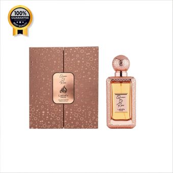 ست ادکلن کویین آف رزز لطافه پراید Lattafa Pride اورجینال Queen of roses با 4 عدد دکانت اشانتیون