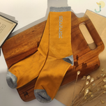 جوراب ساقدار مردانه کش انگلیسی پاشنه پنجه رنگی وارداتی