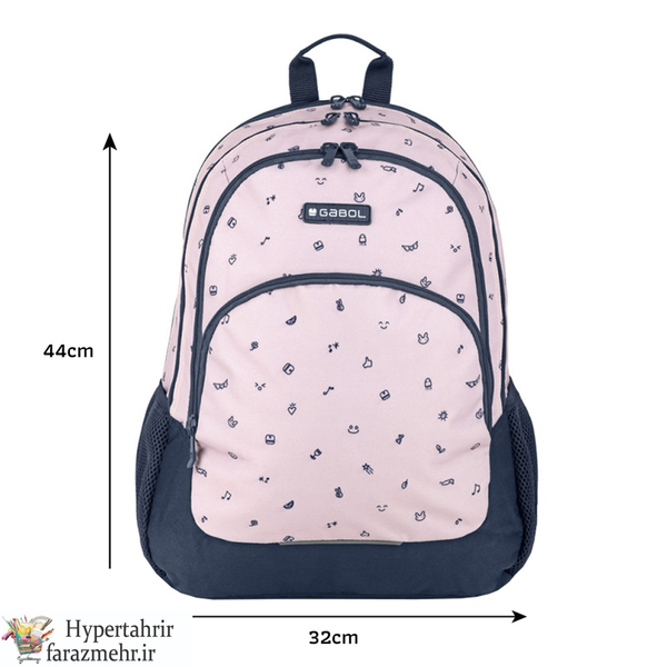 کیف کوله گابل سایز بزرگ مدل( -Climb-WINGS-Icon-Confetti-Road-Virtual-Tisas-Sticker-Training-Ball-Skull-Sprint )